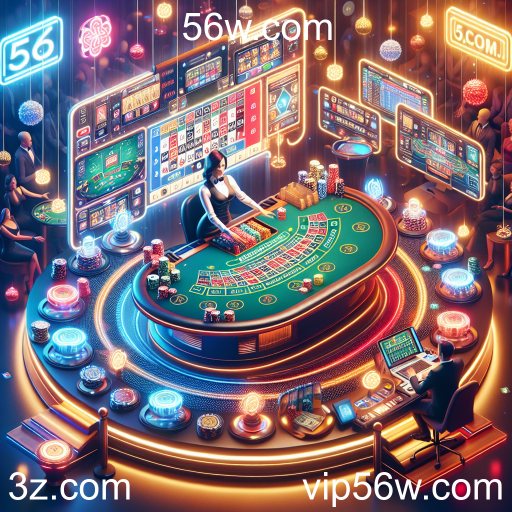 Descubra a Emoção do Dealer Ao Vivo em 56w.com